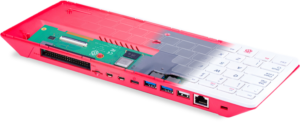 Raspberry Pi 400 Personal Computer inside a Keyboard
