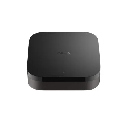 Aqara M3 Hub compatible with Matter, Apple HomeKit, Google Home. Acts as thread border router. Has IR Blaster