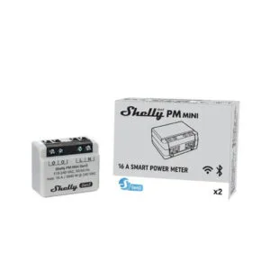 Shelly PLUS PM MINI GEN3, Wi-Fi + Bluetooth smart power meter, 1 channel (16A)