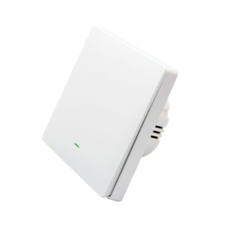 SmartWise B61 UNI Zigbee 3.0 + RF, 1-gang smart wall switch, universial wiring, physical push-button, white
