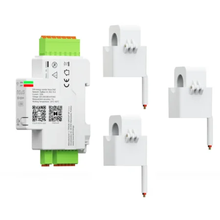 Nous D4Z - Tuya Zigbee smart DIN-rail three-phase power meter (3x120A)