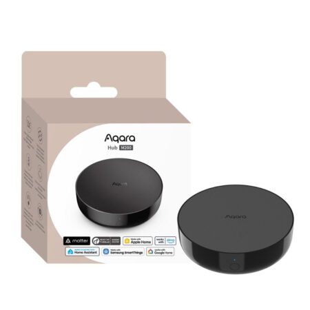 Aqara Hub M200 (EU) – with Ethernet, Wi-Fi 6, Zigbee, Thread, Bluetooth, IR support (HM-G03D)