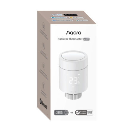 Aqara W600 Thermostat Valve – thermostatic radiator valve, Zigbee, Thread, Matter (WT-A03D)