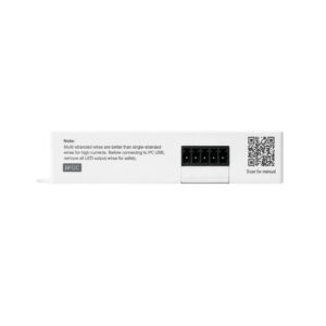 Gledopto AeX2gis – Two-channel WLED controller with relay and fuse, Wi-Fi, RF (GL-C-116WL-RF)